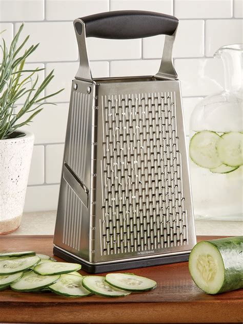 waitrose cooking stainless steel box grater|stainless steel box grater.